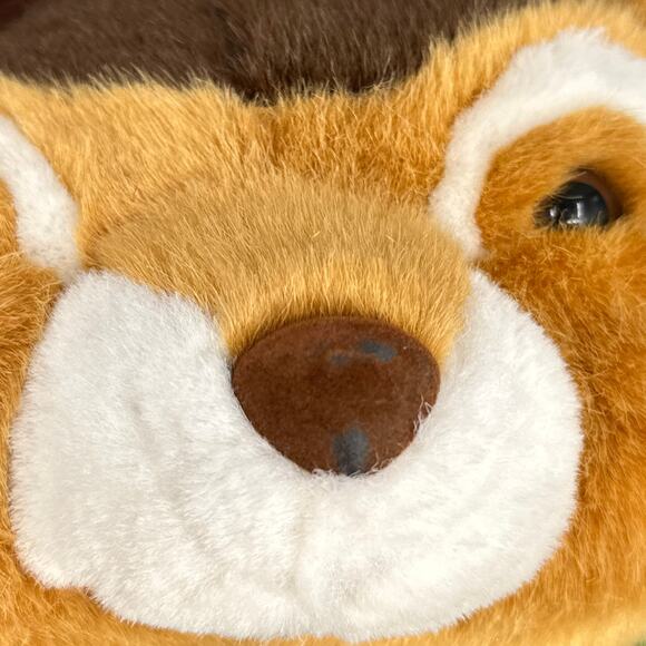 Reindeer Christmas Stocking 21" Plush 3D Cabincore Cottagecore Rustic Deer Head - Picture 13 of 15